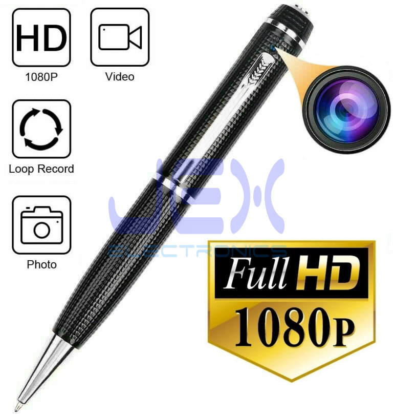 1080p HD Spy Pen DVR Nanny Cam Hidden Recorder Secret Shopper Camera