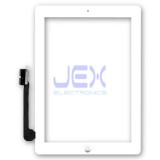 White Glass Digitizer Touch Screen Full Front Assembly for iPad 3