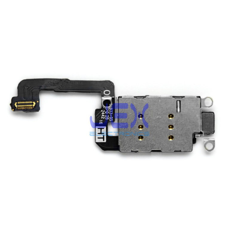 Dual SIM Card Tray Reader Holder Slot Flex Module For iPhone 16 or 16 Plus