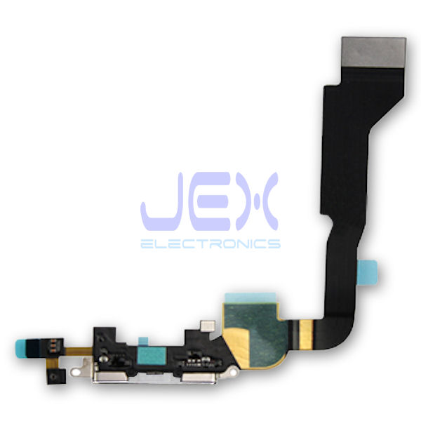 Jex Electronics LLC > iPhone 4 > White Charging Port/dock Mic