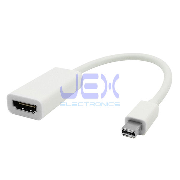 Thunderbolt Male Mini Display Port DP To Female HDMI Adapter for Apple MacBook Air Pro iMac