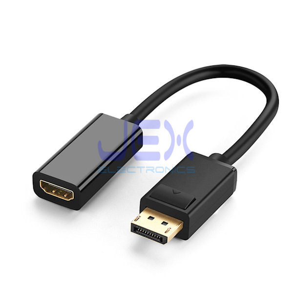 Male Display Port DP To Female HDMI Adapter for Laptop, Computer PC Nvidia AMD