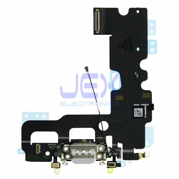 White Charging Port dock lower Microphone Antenna Flex Cable for Iphone 7