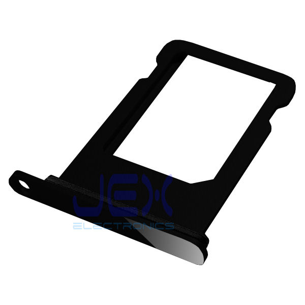 Jet Black Aluminum Nano Sim Card Holder Tray for iPhone 7