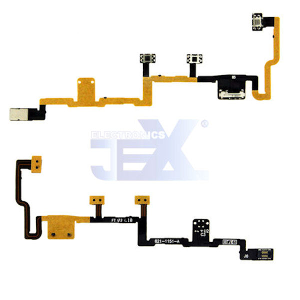 thumbnail interactive-video image 1 of IPad 2 Power/Volume Flex Cable (New Version) – Free Same Day Shipping (USA) 1 of 4