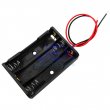Three/3X AAA DIY Battery Holder Case Box Base 4.5V Volt PCB Mount With Bare Wire Ends