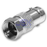 Male Coaxial F-type to Female BNC CCTV Camera Adapter Connector Converter