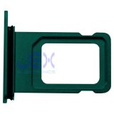 Midnight Green iPhone 11 Pro Max Replacement Nano Single Sim Card Holder Tray + Rubber Gasket