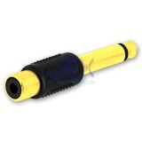 Female RCA Phono to Male 1/4" 6.35mm Mono Jack Audio Adapter Gold Plated