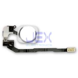 Silver Home Button/Touch Fingerprint ID Sensor Flex Cable For iPhone 5S or SE