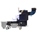 Space Gray Charging Port dock Microphone Headphone jack Flex Cable for Black Iphone 6S