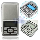 Stainless Steel Digital 500g x 0.1 Gram Pocket Precision Scale for Gold Jewelry