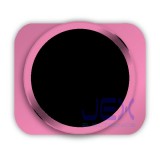 Black With Pink Trim iPhone 5S Style Look/Looking Home button for iPhone 5 or 5C
