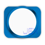 White With Blue Trim iPhone 5S Style Look/Looking Home button for iPhone 5 or 5C