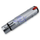 Locking Female 3-Pin XLR to Female 1/4" 6.35mm Stereo or Mono Jack Connector Adapter High Quality PRO