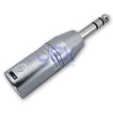 Locking 3-Pin Male XLR to Male 6.35mm 1/4" Stereo Jack Adapter Connector Converter High Quality PRO