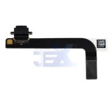 Black Charging Power Port/dock Lightning Flex Cable for iPad 4