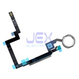 Silver Home Button/Touch Fingerprint ID Sensor Flex Cable For White iPad Mini 3