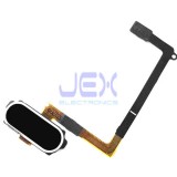 Black Home Button Fingerprint Sensor Flex Cable For Samsung Galaxy S6