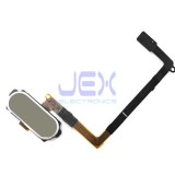Gold Home Button Fingerprint Sensor Flex Cable For Samsung Galaxy S6