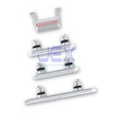 Silver Button Set For White iPhone X Volume, Silent/Mute Switch Power on/off