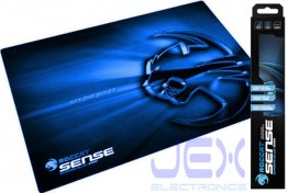 Roccat Sense Chrome Blue 2mm High Precision Gaming Surface Mousepad Large PRO PC