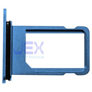 Sierra Blue iPhone 13 Pro or 13 Pro Max Replacement Nano Single/Dual Sim Card Holder Tray + Rubber Gasket