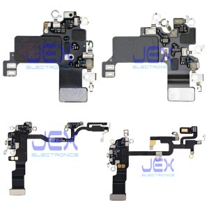 Wifi/Bluetooth Signal Antenna Flex Upper Mic, Microphone for Iphone 15, 15 Plus, 15 Pro or 15 Pro Max