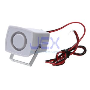 Add-on 110dB 12V Mini Wired Indoor/Outdoor Siren Alarm