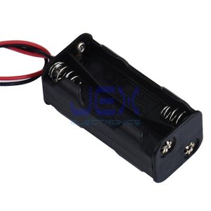 Quad/4X AAA DIY Battery Holder Case Box Base 6V Volt PCB Mount With Bare Wire Ends