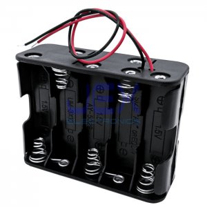Ten/10X AA DIY Battery Holder Case Box Base 15V/12V Volt With Bare Wire Ends