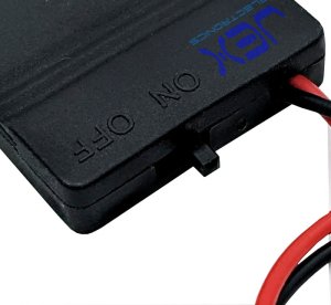 Single CR2032 DIY Button Battery Holder Case Box 3V With Power Switch & Bare Wire Ends