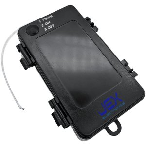 Three/3X C Type Waterproof Battery Holder Case Box 3.6V/4.5V With Timer Power Switch & Bare Wire Ends