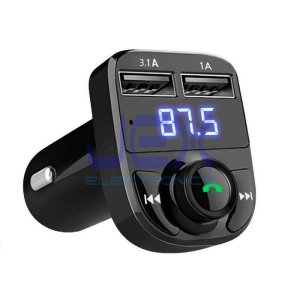 In-Car Bluetooth Hands Free MP3 Player/Phone to Radio FM Transmitter Modulator