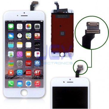 Jex Electronics LLC > iPhone 6 > White iPhone 6 Full Front Digitizer