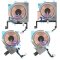 Wireless Charging Coil Pad, NFC Signal Antenna Flashlight Flash LED Rear Microphone Mic Flex for Iphone 15 Plus Pro Max