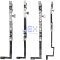 Power Side Camera Button Flex Cable With Metal Brackets for Iphone 16, 16 Plus, 16 Pro or 16 Pro Max