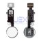 Silver Home Button/Touch Fingerprint ID Sensor Flex Cable For iPhone 7/8 or 7/8 Plus
