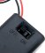 Single AA DIY Battery Holder Case Box 1.5V With Power Switch & Bare Wire Ends