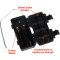 Two/2X AA Waterproof Battery Holder Case Box 2.4V/3V With Timer Power Switch & Bare Wire Ends