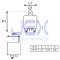 Heavy Duty 12V-24V 100A-50A Battery Charging Relay Isolator for Truck, RV, Boat Trailer