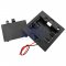 Three/3X AAA Panel Mount DIY Battery Holder Case Box 4.5V With Power Switch