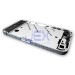 Crystal/Diamond Silver Midframe Mid Frame Bezel Chassis For iPhone 4S
