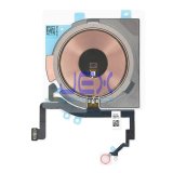 Wireless Charging Coil Pad, NFC Signal Antenna Flashlight Flash LED Rear Microphone Mic Flex for Iphone 15 Plus Pro Max